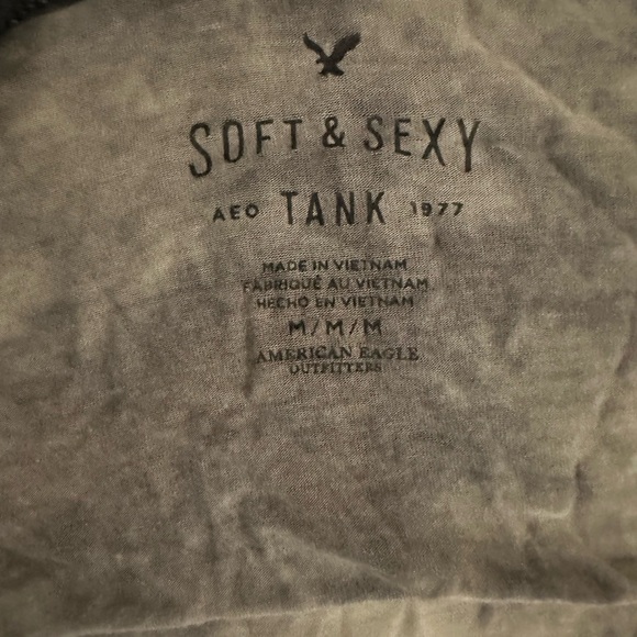 AE Tie dye halter top, size m - Picture 3 of 3